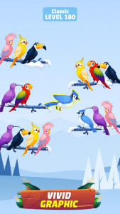 اسکرین شات 5 بازی Bird Sort - Color Birds Game