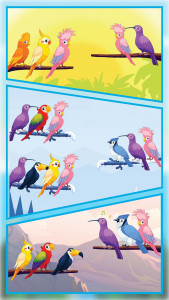 اسکرین شات بازی Bird Sort: Color Puzzle Game 8