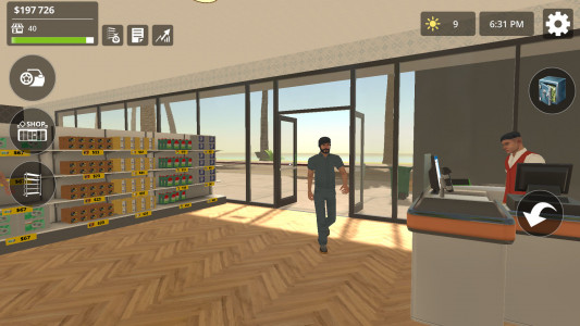 اسکرین شات 3 بازی Auto Parts Store Simulator