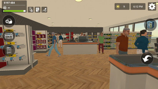اسکرین شات 4 بازی Auto Parts Store Simulator