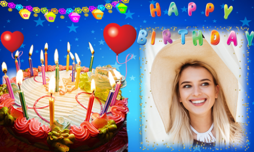 اسکرین شات برنامه Birthday Photo frame 2018-2019 Happy Birthday 7