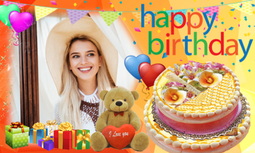 اسکرین شات برنامه Birthday Photo frame 2018-2019 Happy Birthday 3