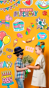 اسکرین شات برنامه Birthday cards - Photo frames 7