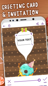اسکرین شات 5 برنامه Birthday cards - Photo frames