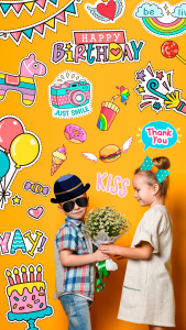 اسکرین شات 7 برنامه Birthday cards - Photo frames