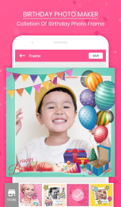 اسکرین شات 2 برنامه Birthday Photo Frame