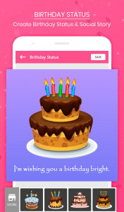 اسکرین شات 6 برنامه Birthday Photo Frame