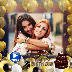 اسکرین شات 6 برنامه Birthday video maker music