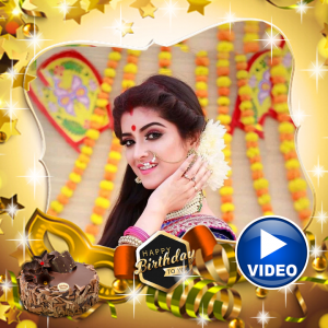 اسکرین شات 7 برنامه Birthday video maker music