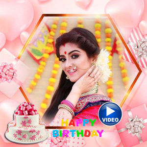 اسکرین شات 5 برنامه Birthday video maker music