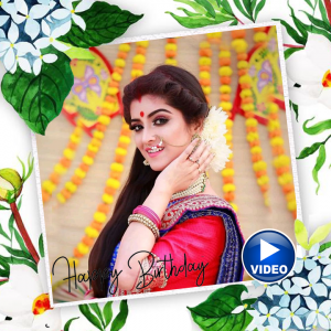 اسکرین شات 3 برنامه Birthday video maker music