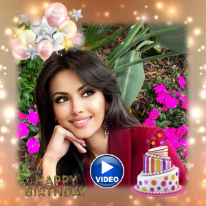 اسکرین شات 8 برنامه Birthday video maker music