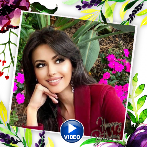 اسکرین شات 1 برنامه Birthday video maker music