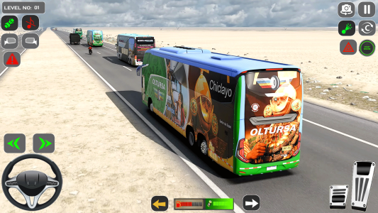 اسکرین شات 2 بازی Bus Driver Game City Coach Bus