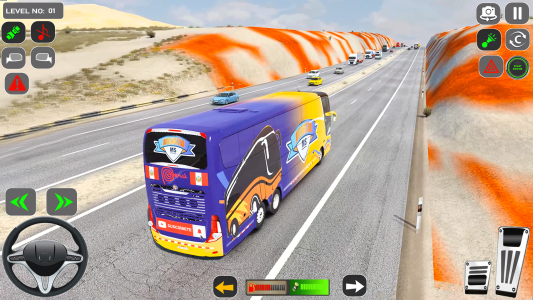 اسکرین شات 5 بازی Bus Driver Game City Coach Bus