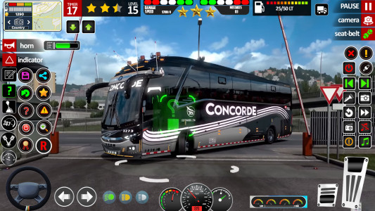 اسکرین شات بازی American Bus Game Simulator 3D 3