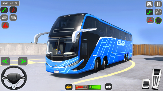 اسکرین شات 2 بازی Bus Driver Game City Coach Bus