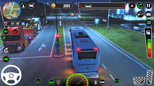 اسکرین شات بازی City Bus Games Simulator 3D 7