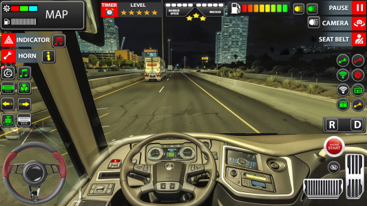 اسکرین شات 4 بازی City Bus Games Simulator 3D