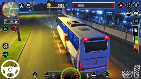 اسکرین شات بازی City Bus Games Simulator 3D 3