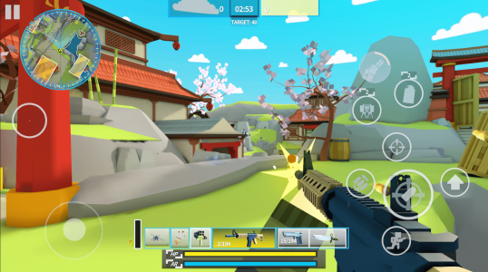 اسکرین شات 2 بازی Bit Gun FPS: Online Shooting