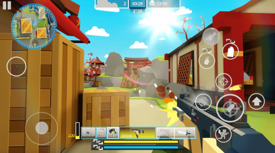 اسکرین شات 1 بازی Bit Gun FPS: Online Shooting