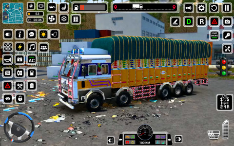 اسکرین شات بازی Us Truck Game Simulator 3d 1