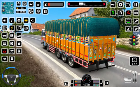 اسکرین شات 2 بازی Indian Truck Driver 3D – Truck