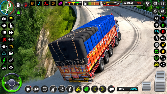اسکرین شات 4 بازی Truck Driving Indian Truck 3D