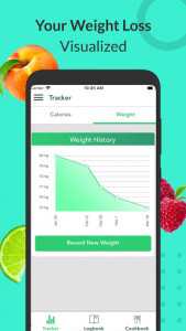 اسکرین شات برنامه Calorie Counter, Carb Manager & Keto by Freshbit 5