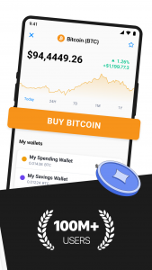 اسکرین شات 2 برنامه Bitcoin.com Wallet: Buy, Sell