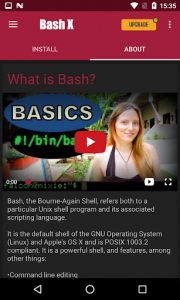 اسکرین شات برنامه Bash Shell X [Root] 3