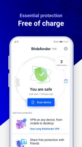 اسکرین شات 1 برنامه Bitdefender Antivirus