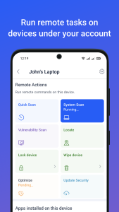 اسکرین شات 7 برنامه Bitdefender Central