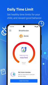 اسکرین شات 3 برنامه Bitdefender Parental Control