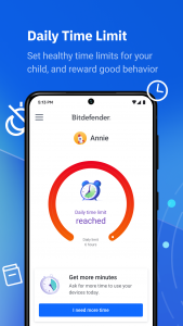 اسکرین شات 3 برنامه Bitdefender Parental Control