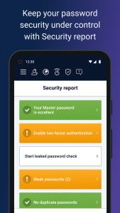 اسکرین شات 6 برنامه Bitdefender Password Manager