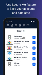 اسکرین شات 4 برنامه Bitdefender Password Manager