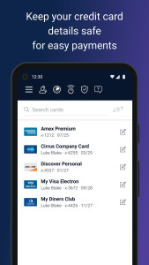 اسکرین شات 5 برنامه Bitdefender Password Manager