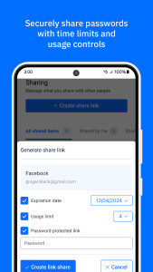 اسکرین شات 6 برنامه Bitdefender SecurePass