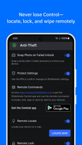 اسکرین شات برنامه Bitdefender Mobile Security 7