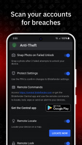 اسکرین شات برنامه Bitdefender Mobile Security 7