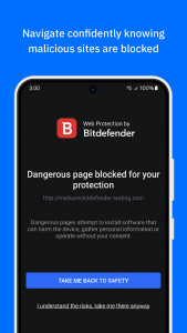 اسکرین شات برنامه Bitdefender Mobile Security 5