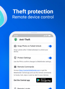 اسکرین شات برنامه Bitdefender Mobile Security 8