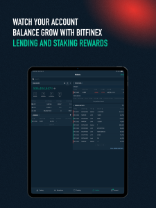اسکرین شات 4 برنامه Bitfinex: Trade Digital Assets