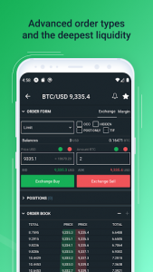 اسکرین شات برنامه Bitfinex 4