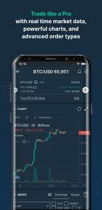 اسکرین شات 3 برنامه Bitfinex: Trade Digital Assets