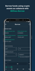 اسکرین شات 5 برنامه Bitfinex: Trade Digital Assets