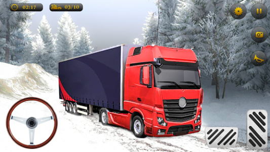 اسکرین شات بازی Cargo Truck parking 3d Game: Truck Simulator Games 2