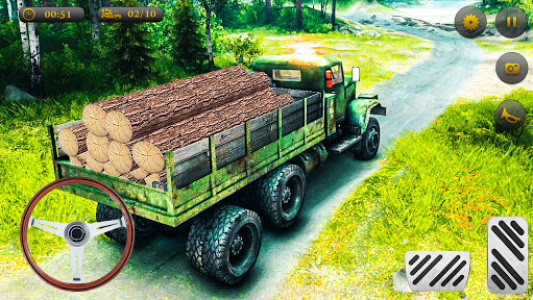 اسکرین شات بازی Cargo Truck parking 3d Game: Truck Simulator Games 5